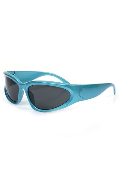 TomyHelf Cycling Glasses Magenta Frame Black Glass Wind Protected