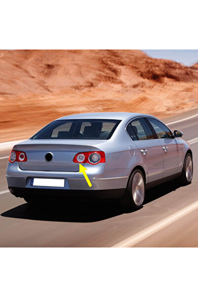 Bisra VW Passat B6 Sedan 2006-2011 Uyumlu Sağ Arka İç Stop Fren Lambası 3C594...