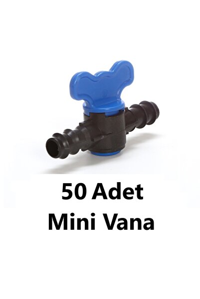 MGF PLAST Mgf 16mm. X 50 Adet Mini Vana - Damlama Sulama Hortumu Ek Parçaları