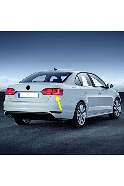 Bisra VW Jetta 2011-2014 Sağ Dış Stop Sinyal Fren Lambası 5C6945096E Uyumlu