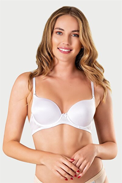 OBJE White Non-Padded Drop Bra