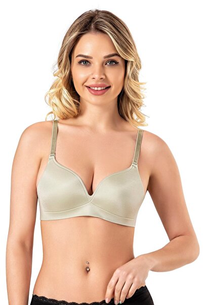 OBJE Green Non-Support No Underwire Seamless Bra