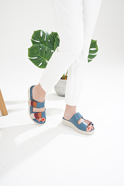 Mira Terlik Mira Ortopedik Deri Terlik Topuk Dikeni İçin Uygundur