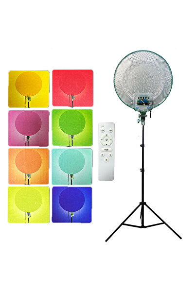 Coverzone Rgb Led Aydınlatma Kumandalı Yayıncı Işık Youtuber Twich Ürün Göres...