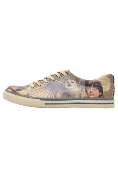 Dogo Erkek Vegan Deri Çok Renkli Sneakers - Warner Bros Harry And Hedwig Harry Potter Tasarım