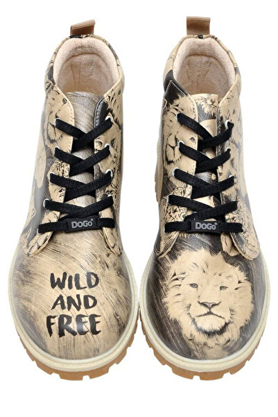 Dogo Ανδρικά Vegan Δερμάτινα Μαύρα Μποτάκια - Wild And Free Design