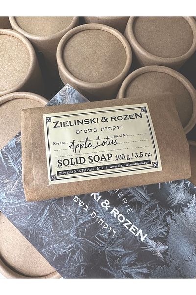 Zielinski & Rozen صابون صلب برائحة لوتس التفاح 100 غرام، إصدار محدود