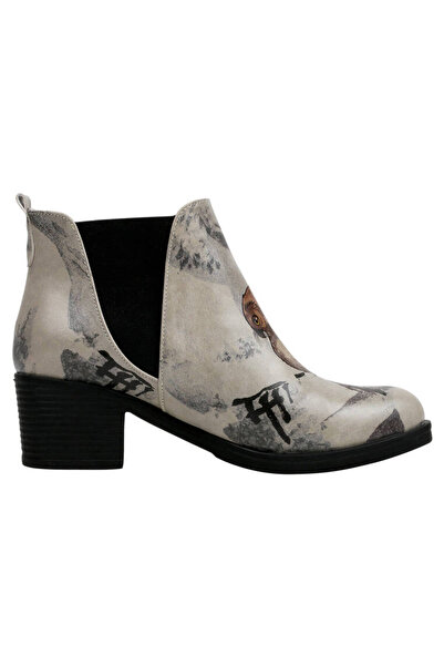 Dogo Kadın Vegan Deri Bej Bilekte Bot - Chatting On A Branch Tasarım