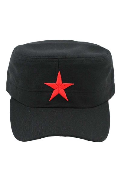 Mood Agenda Унисекс памучна шапка Castro със звезда