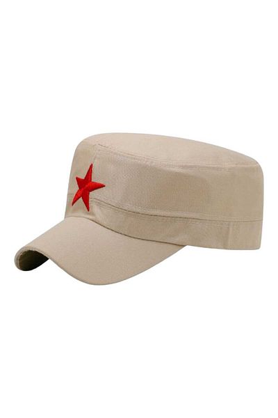 Mood Agenda Унисекс памучна шапка Castro със звезда