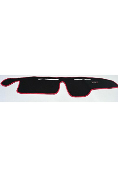 ENGAKSESUAR Tofaş Torpido Örtüsü Tofaş Torpido Halısı Kırmızı Kenarlı Overlok...