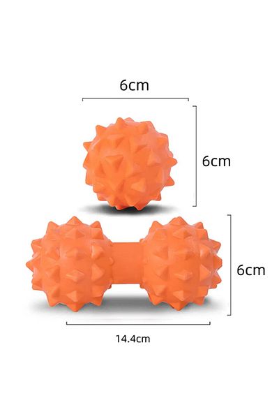 Joints Peanut Ball Spiky Foot and Body Massage Set