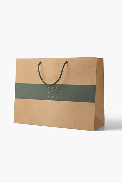 AkalBatu No1 Minimal Σειρά Kraft Τσάντα 51x35x16 cm μεγέθη