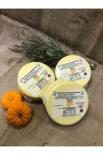 De Kaas Alp Tam Yağlı Taze Kaşar Peyniri ( 980 GR)