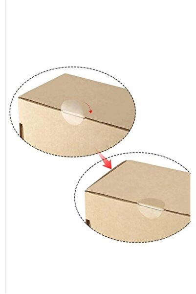 Figür Reklam Ajansı Transparent Sticker Box- Envelope Mouth Closure Sealing L...