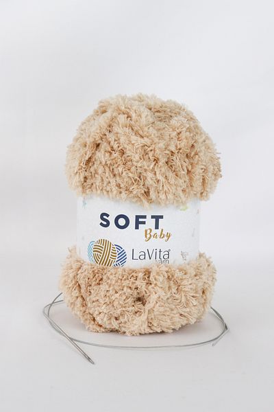 LaVita Yarn  Soft Baby Velvet Yarn Amigurumi 5 Pack Hand Knitting Yarn Taka Yarn (7119-Sand) Taka Yarn