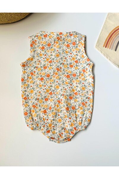 Zebra NEWBORN DOUBLE LAYER MUSLIN CHAPE JUMPSUIT