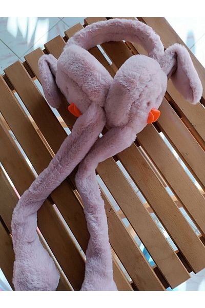 EyER Shoping Plush Duck Earmuff Crown Moving Ears