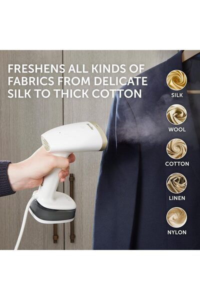 Breville CompactSteam Katlanabilir Giysi Buharlı Ütü,1400W , Hızlı Isınma, Seyahat Çantası