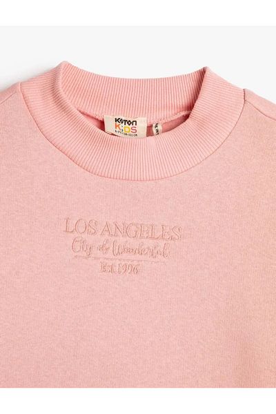 Koton 4wkg10281ak Girl's Sweat Pink