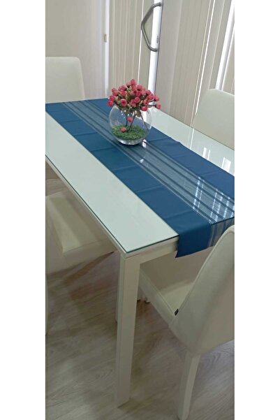 Üçbey Τραπεζομάντηλο Runner American Service για τραπεζάκι σαλονιού 40x90 Δια...