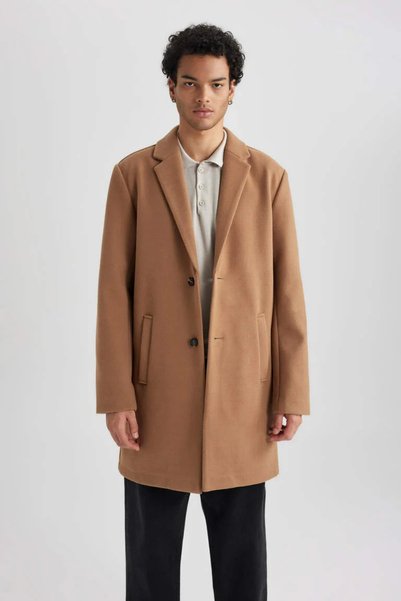 DeFacto Y8903AZ/BN283 Jachetă pentru bărbați Defacto, culoare CAMEL