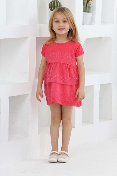 Sellfie Kids LACE RIBBON SHORT DRESS