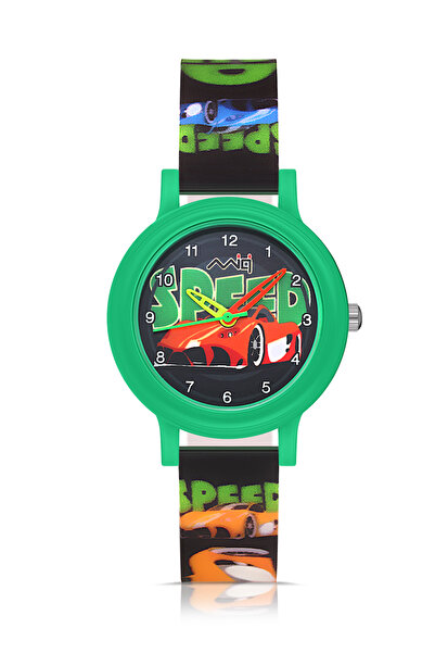 Polo Air Araba Figürlü Renkli Erkek Çocuk Kol Saati CK-0022C