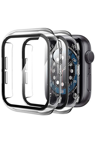 Ekolaks Apple Watch Edition 7 8 Nesil 45mm 360 Tam Korumalı Kasa Ve Ekran Kor...