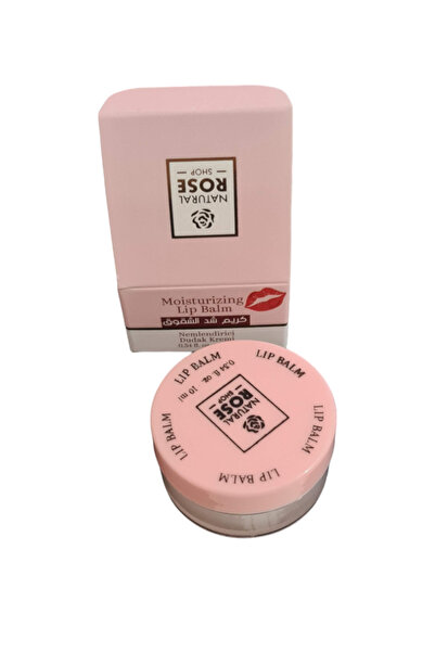 NATURAL ROSE SHOP Moisturizing Nourishing Lip Balm for Soft and Smooth Lips 10ml