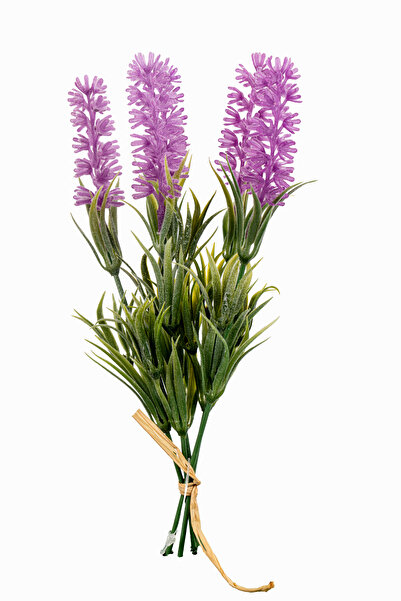 YAPAY ÇİÇEKÇİNİZ Υψηλής ποιότητας τεχνητό στελέχος λεβάντας