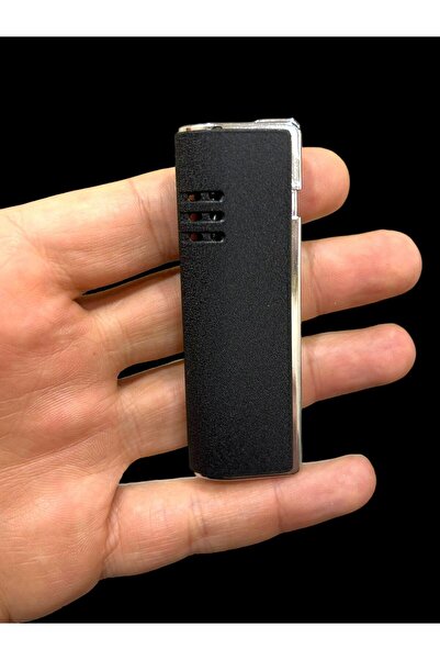 Silvio Monetti MAT SİYAH PÜRMÜZLÜ GAZLI METAL ÇAKMAK 109458