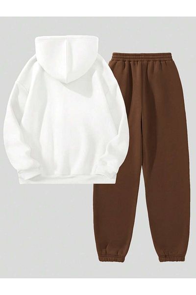 MOONBULL Σετ φόρμας Unisex Los Angeles CA με στάμπα με κουκούλα