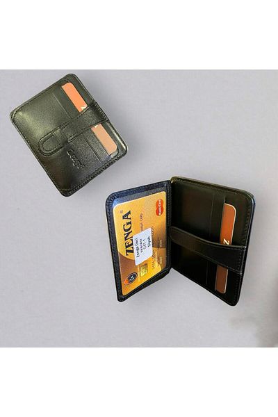 Zenga 100% Genuine Leather Luxury Card Holder Wallet