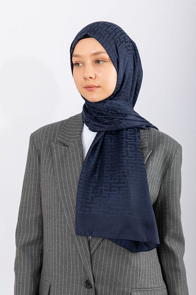 hijabchi Γεωμετρικό Σχέδιο Ζακάρ