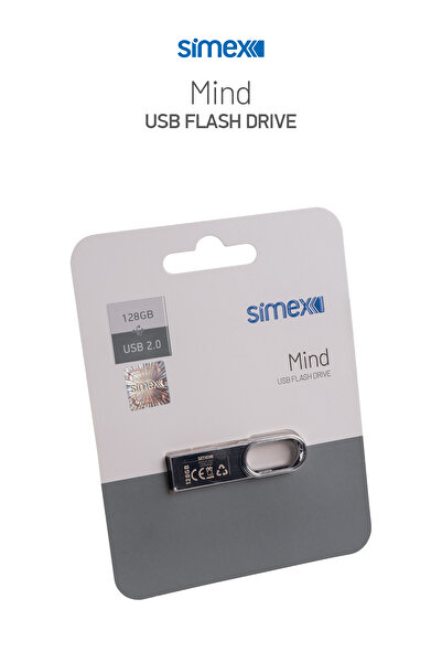 Simex SU-108 Mind 2.0 Metal 128GB USB Memory Standard