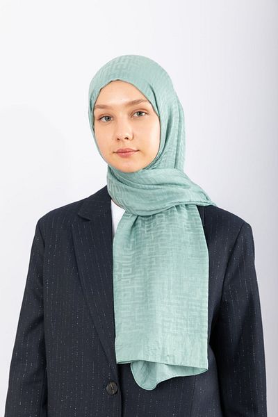 hijabchi Γεωμετρικό Σχέδιο Ζακάρ