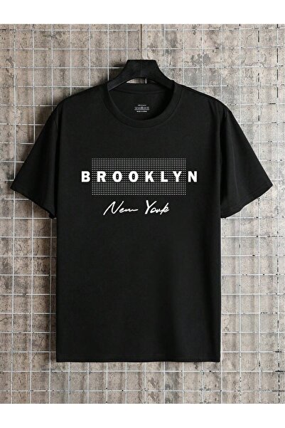 MOONBULL Ανδρικό μπλουζάκι Brooklyn NewYork Oversize