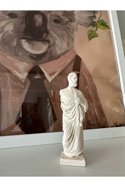 ALCSTORE İmosas Yunan Heykel Hipokrates Biblo