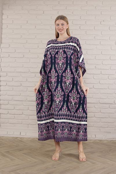 mervemoda Women's twisted size woven dress