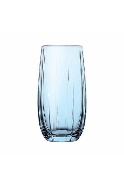 Paşabahçe Linka Turquoise Glass Soft Drink Cup, 6 pcs 500 cc