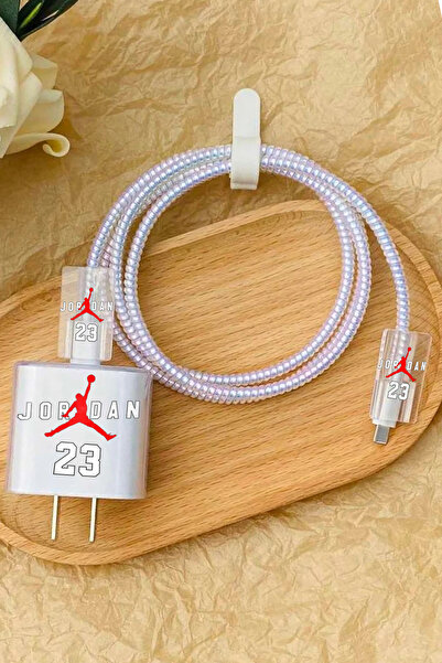 WANNA PROTECT Xiaomi 33w Uyumlu Şeffaf Şarj Başlığı Adaptörü Koruma Kablo Kor...