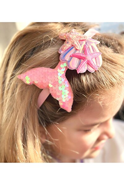 QUEEN AKSESUAR Trend roz, coroană pentru copii, cu paiete strălucitoare, cu s...