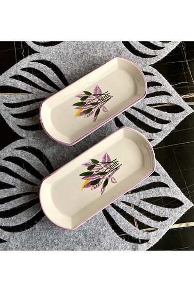 Areyma Başak Lilac Model 2-Piece Breakfast Set