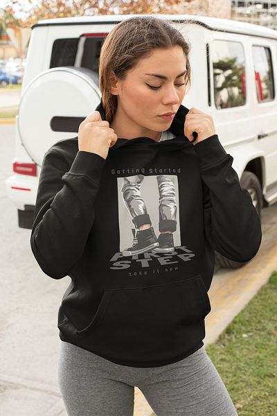ADABEBEK Памучен стил Oversize дамски суитшърт с качулка