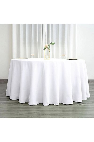 Zeren Home Fata de masa rotunda mare din satin pentru nunta, hotel, restaurant, masa de petrecere