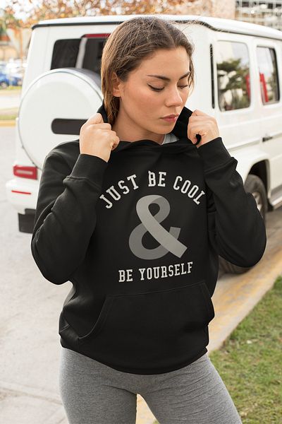 ADABEBEK Дамски суитшърт с качулка Style Oversize