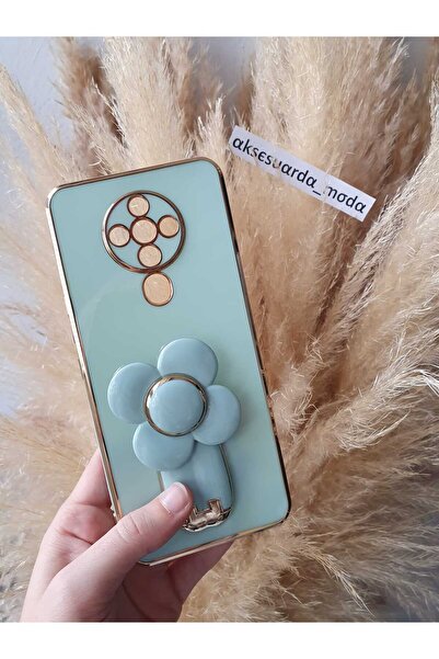 Aksesuarda Moda حافظة TECNO SPARK 6 GO المتوافقة مع حامل ديزي الدوار