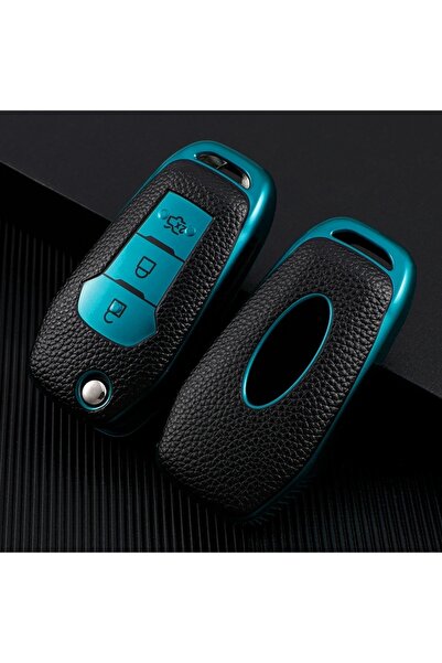 AYCANSTORE Husă TPU pentru telecomandă Ford Switchblade cu 3 butoane (verde)