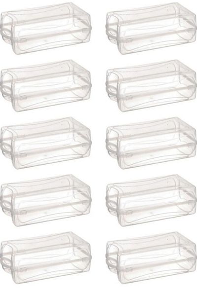 ESNAFDEDE 10 Pieces of Women's Shoes - Storage Box Organizer